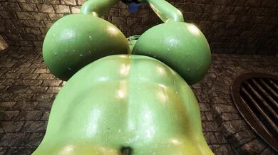 The Captive Orc and His Cum-Covered Parts in the Conclusion of the Epic Adventure [1080p][Weebuvr]