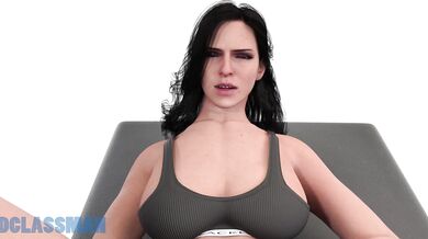 The Witcher Gets Electric Shock! (Blacked)
