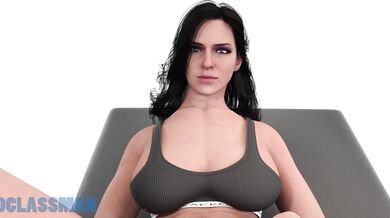 The Witcher Gets Electric Shock! (Blacked)