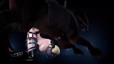 I hope I can tame the shadowmere in this new hentai porn video
