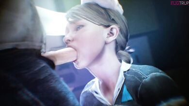 Androids in heat: Kara blowjob (Detroit Become Human)