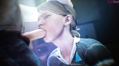 Androids in heat: Kara blowjob (Detroit Become Human)