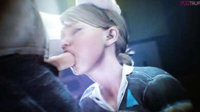 Androids in heat: Kara blowjob (Detroit Become Human)