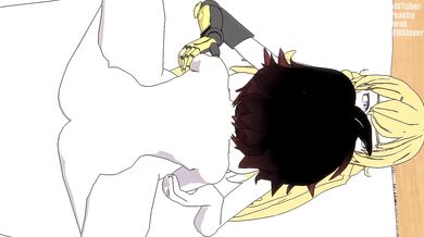 Yang and Ruby enjoy a passionate Futa on Female encounter with some added R&R