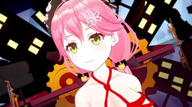 Inside Mikos Garden: Sakura and Haniwas Secret Desires Unleashed