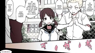 Dark-haired transfer student CH1 gets fucked by her horny professor in the library