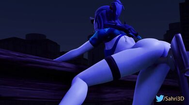 Watch as Mercy, a cute and innocent nursing student, takes care of the wounded Widowmaker during the summer season