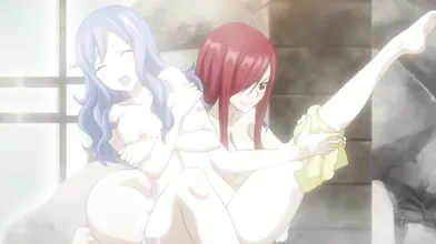 The adventures of Fairy Tail continue in a steamy new chapter as the wizards take a dip into the uncensored world of bathing pleasure!