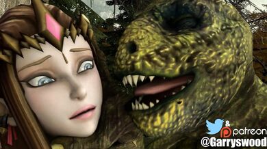 The Mythical Maidens Capture: Zelda Taken by the Lizardman
