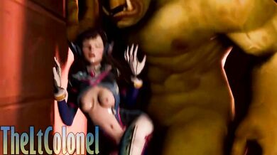 Overwatch DVa: F**ked by an Orc The Colonels