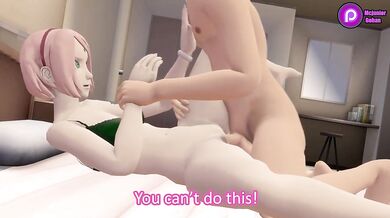 Boruto and Sakura [mcjuniorgohan] - The Naughty Ninja Apprentices