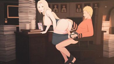 In the Forbidden Forest, Naruto and Tsunade get trapped in a dangerous situation where they must rely on their sexual abilities to survive