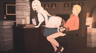 In the Forbidden Forest, Naruto and Tsunade get trapped in a dangerous situation where they must rely on their sexual abilities to survive