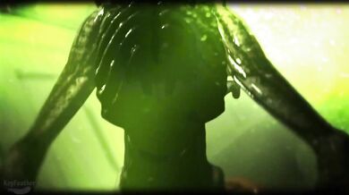 Intergalactic Intercourse with a Space Alien: A Keyfeather Fetish Flick