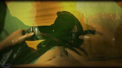 Intergalactic Intercourse with a Space Alien: A Keyfeather Fetish Flick