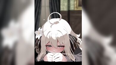 A young woman named Lily is deep throating a dildo in a hot tub with a beautiful Asian girl named Mizu who has a waterfall of orgasms