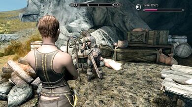 Elder Scrolls V: Skyrim - Being Virginized in a New Gameplay