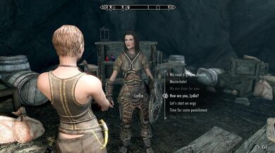 Elder Scrolls V: Skyrim - Being Virginized in a New Gameplay