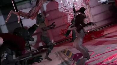 Ada Wong, a sexy and deadly secret agent, is for*ced to have monster sex with the Violets FM crew in order to save her partner from certain death