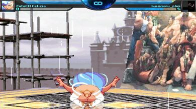 Master of Ultimate General Engagement Ninja Kuromaru in a Doggy Style Futa Missionary with Felicia