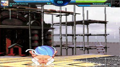 Master of Ultimate General Engagement Ninja Kuromaru in a Doggy Style Futa Missionary with Felicia