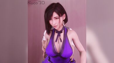 Final Fantasy 7: Tifa Gets Fucked From Behind By Clouds Dog