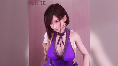 Final Fantasy 7: Tifa Gets Fucked From Behind By Clouds Dog