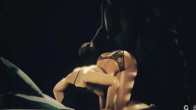 Hubby catches Liz in the act with her boss, General Butch!