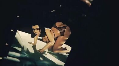 Hubby catches Liz in the act with her boss, General Butch!