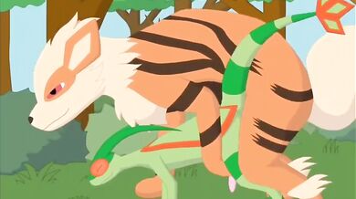 Arcanines Flying Coitus with Flygon