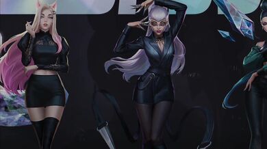 Break the Boundaries of Love - KDA and The Worlds Best HMV Dancers with Lyrics