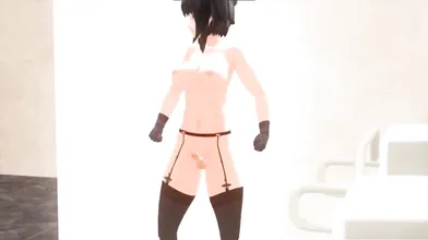 Futanari & Double Penetration Iwara Porn Animation
