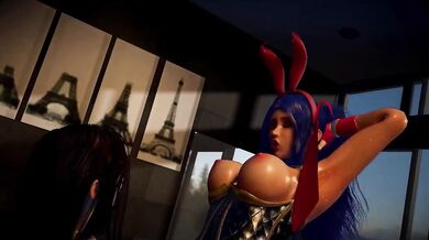 The Hentai Adventures of Bunny, Irelia, X, Tifa and Futa!