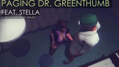 Masturbating in the waiting room, Stella cant wait to see Dr Greenthumbs green thumb!