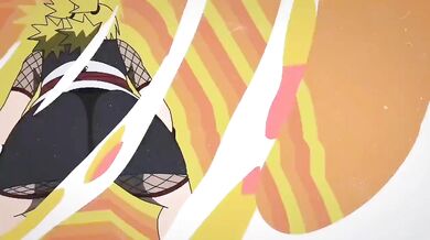 Watch as Temari bounces her ass up and down while twerking in this hot hentai porn video!