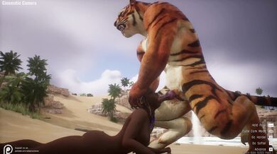 One hot night with Indra and her tiger