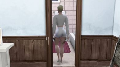 My hot shemale roommate seduces my unsuspecting boyfriend in a steamy threesome