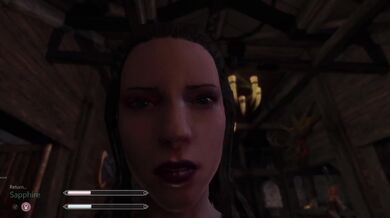 Master of the Sword, Aiden, demands to have sex with Sapphire or else she will face his wrath