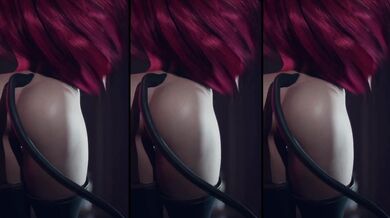 This pornographic music video is a treat on Halloween! Watch as the sexy back of Julez entices you to enjoy her body