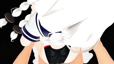 ------------------------------------------- [Sailor Swimsuit Akari-chan Back] -------------------------------------------