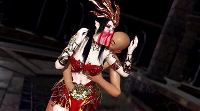 Medusa, the queen of Femdom, takes control over her slaves in this erotic hentai video