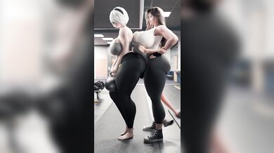 Terrifying Gym Bullies Force Tifa and Scragboy to do their Bidding in the Shower Room [No WM]