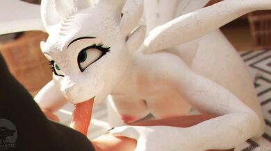 Watch the sexy Hentai: Light Fury and BJ by Furromantic 4K 60FPS porn video where you can see two furries having a hot bj scene in full HD quality