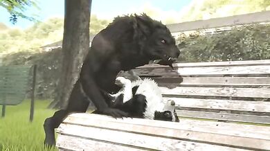 (Male Werewolf x Female Cat) Lust in the Moonlight[The Full Moon]