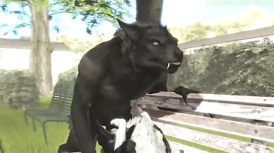 (Male Werewolf x Female Cat) Lust in the Moonlight[The Full Moon]