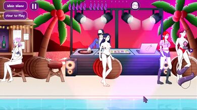Watch hot babes get fucked by octopus tentacles in Tentacle Beach Party: Level 11 and 12!