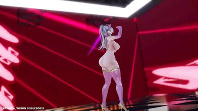 Hentai: Digital Suit Haku R-18 (from low camera angle) - Me!me!me! - ハク