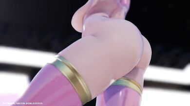 Hentai: Digital Suit Haku R-18 (from low camera angle) - Me!me!me! - ハク