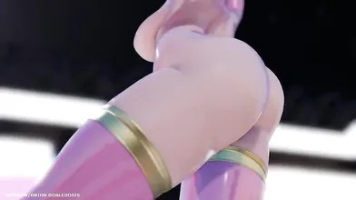 Hentai: Digital Suit Haku R-18 (from low camera angle) - Me!me!me! - ハク