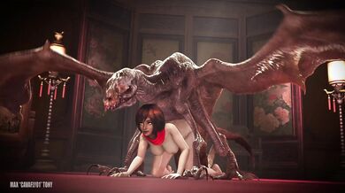 Claimed by the Mighty Bat Monster